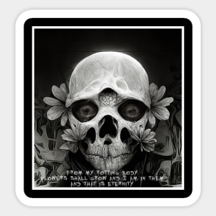 death and life Sticker